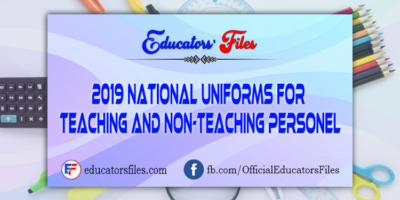 2019 National Uniforms for Teaching and Non-Teaching Personnel