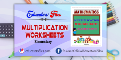 Multiplication Worksheets