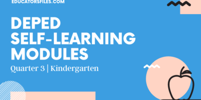 Kindergarten Self-Learning Modules