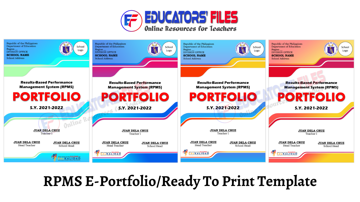 RPMS Portfolio Template