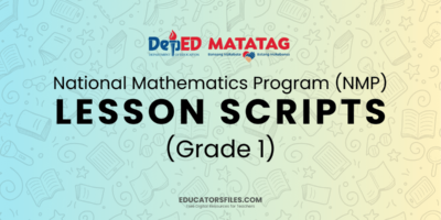 NMP Lesson Scripts Grade 1