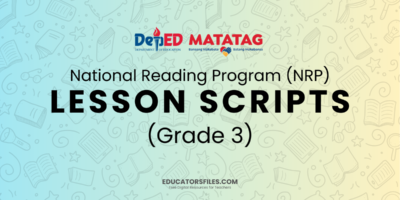 NRP Lesson Scripts Grade 3