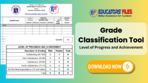 Grade Classification Tool