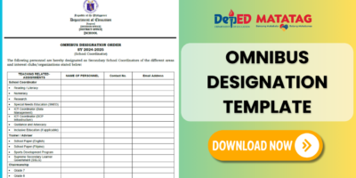 Omnibus Designation Template