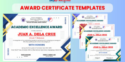 Award Certificate Templates